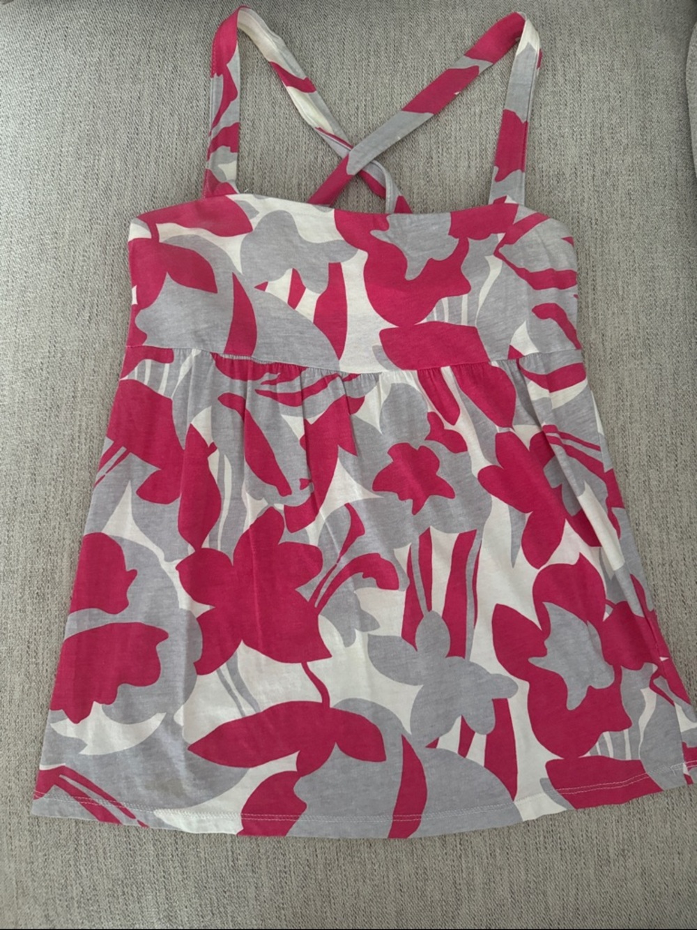 Floral babydoll top